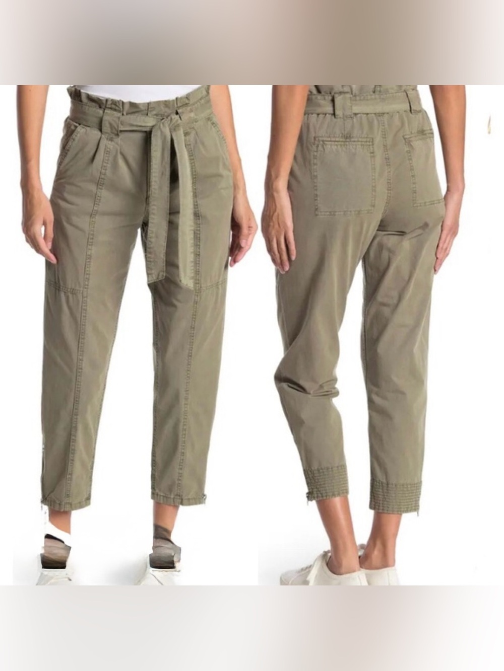 Blank NYC Paperbag Waist Pants